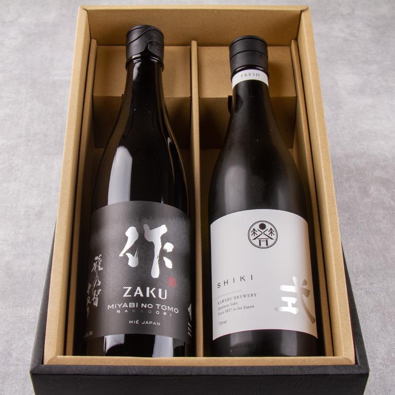 作 三重の日本酒 ざく 式 SHIKI 純米大吟醸 飲み比べセット720ml 2本 