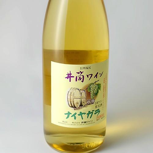 井筒ワイン 無添加  白ワイン 甘口 ナイアガラ 1800ml 2023 新酒 長野県 よりどり6本以上送料無料｜jizakenakamura｜02