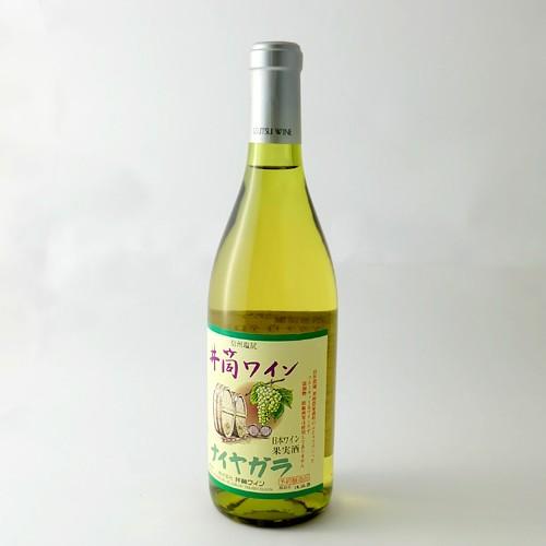 井筒ワイン 新酒 2025 無添加 ナイアガラ 辛口 720ml 白ワイン 国産