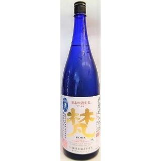 日本酒 梵 中取り純米大吟醸 無濾過生原酒 山田錦ブルー瓶 : お酒の