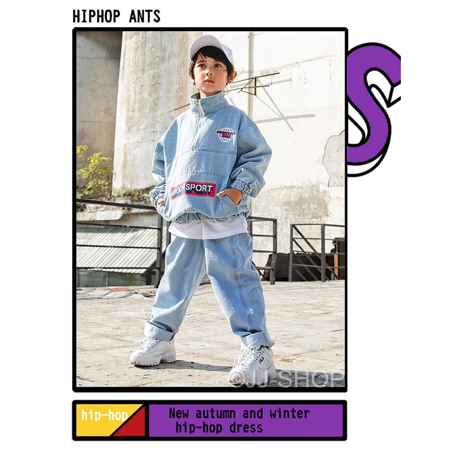 デニム トップス デニムパンツ キッズ ダンス衣装 ヒップホップ Hiphop 子供 ジーンズ セットアップ 男の子 女の子 ジャズダンス ステージ衣装 Jazz L2 Dance459 Jj Shop 通販 Yahoo ショッピング