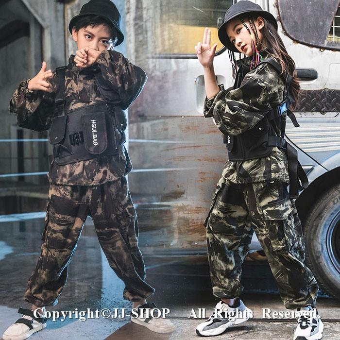 Hiphop 迷彩パーカー 迷彩パンツ ダンス 衣装 キッズ 迷彩 パンツ 子供 ヒップホップダンスパンツ 迷彩ズボン レディース シャツ ズボン 練習着 ジャズダンス L2 Dance729 Jj Shop 通販 Yahoo ショッピング