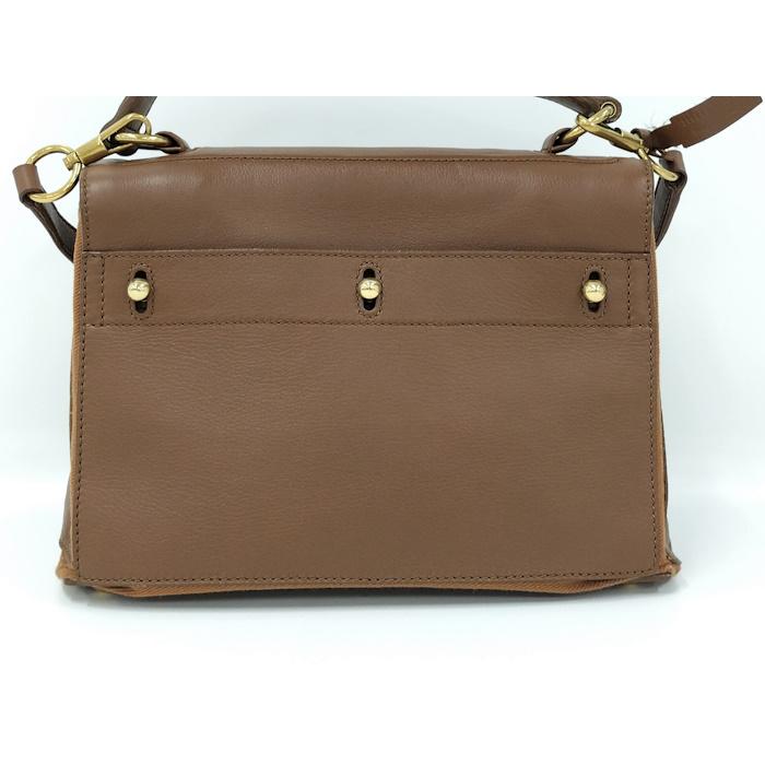 Yves Saint Laurent 2WAYショルダーバッグ レザー キャンバス