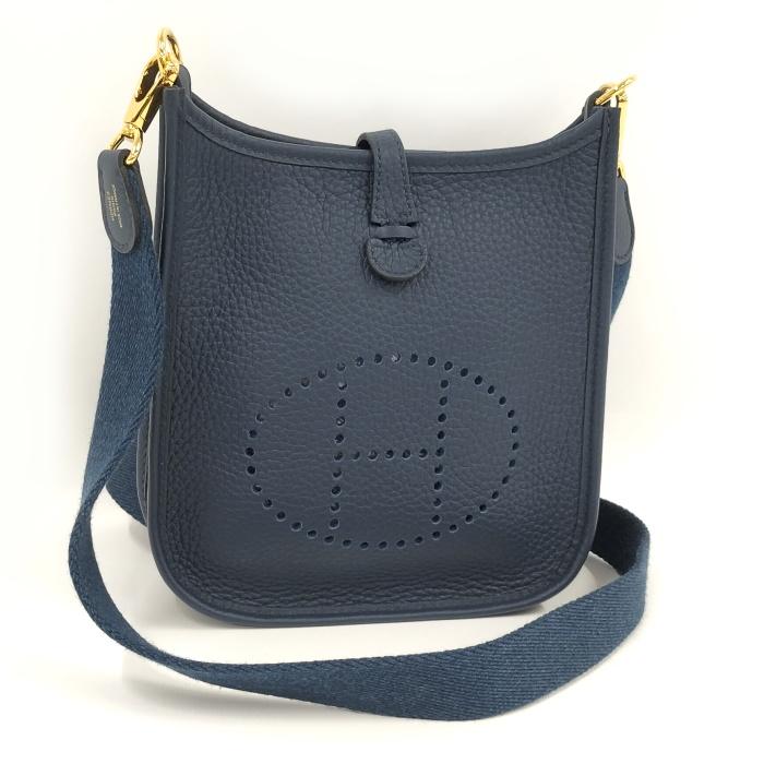 HERMES 【中古】HERMES ショルダーバッグ エブリンTPM アマゾン  