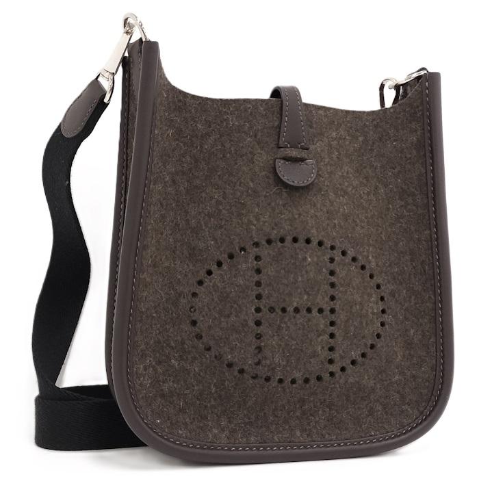 HERMES（エルメス） エブリンTPM ショルダーバッグ フェルト レザー 