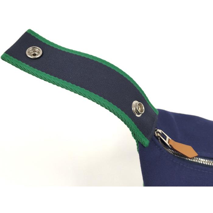 HERMES（エルメス） ブリッド ア ブラックPM ハンドバッグ キャンバス 