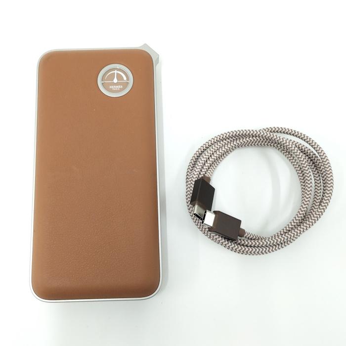 【稀少品】エルメス ヴォルトH モバイルバッテリー 新品未使用 HERMES（エルメス） モバイルバッテリー ヴォルトH マキシ コード付き