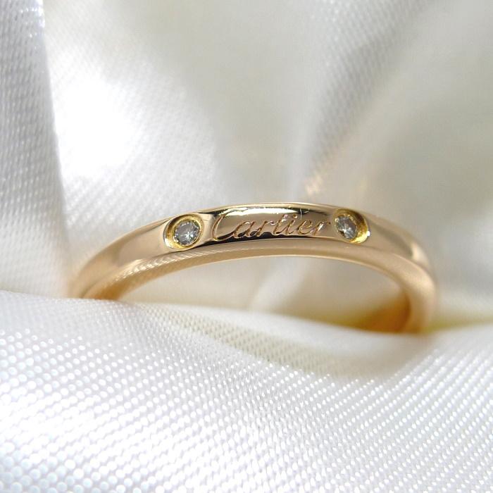 Cartier リング 750PG K18PG ピンクゴールド ダイヤモンド 表記サイズ 