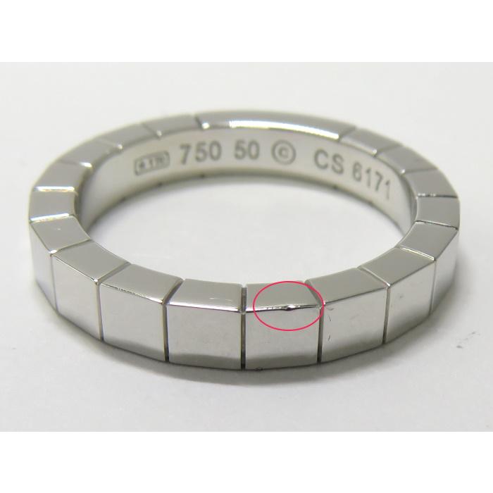 【中古】Cartier ラニエール リング 750WG K18WG ホワイトゴールド 表記サイズ：50 約5.9g｜jjcollection2008｜04