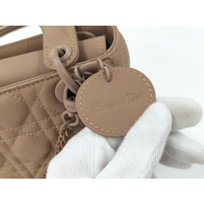 DIOR レディディオール カナージュ ミニ 2WAYハンドバッグ DIOR レディディオール カナージュ ミニ 2WAYハンドバッグ
