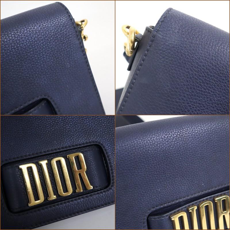 Dior ディオール エボリューション ショルダーバッグ ネイビー