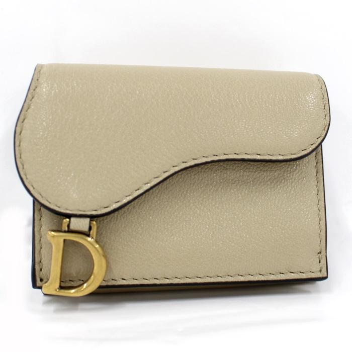 Dior saddle コンパクトウォレット