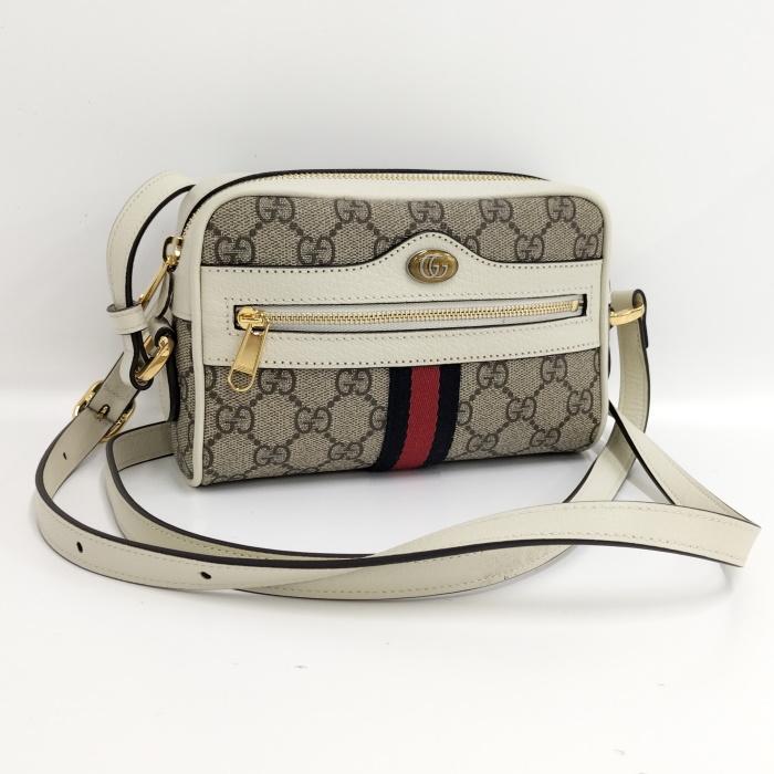 GUCCI 【中古】GUCCI オフィディア ショルダーバッグ シェリーライン 