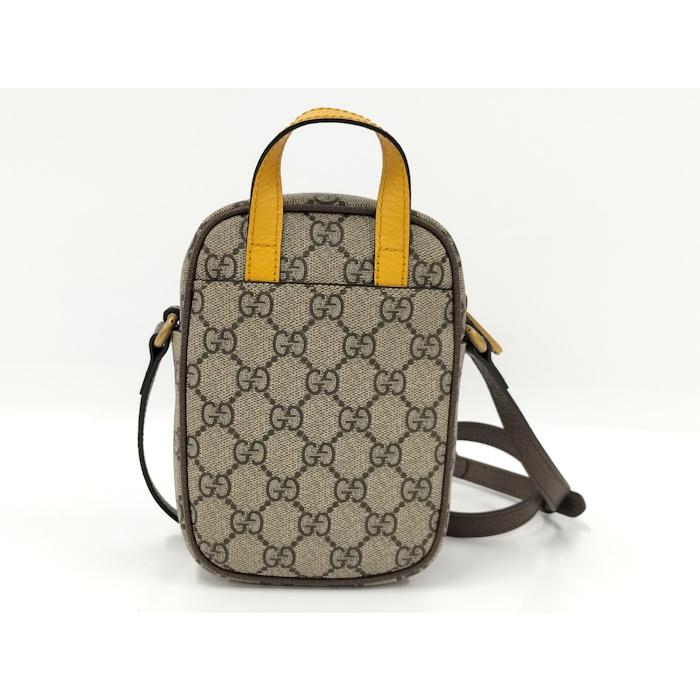 グッチ ネオヴィンテージ ミニショルダーバッグ  658556 GGスプリーム レディースショルダーバッグ
 ベージュ【中古】 GUCCI グッチ ネオヴィンテージGGスプリームショルダーバッグ バッグ
