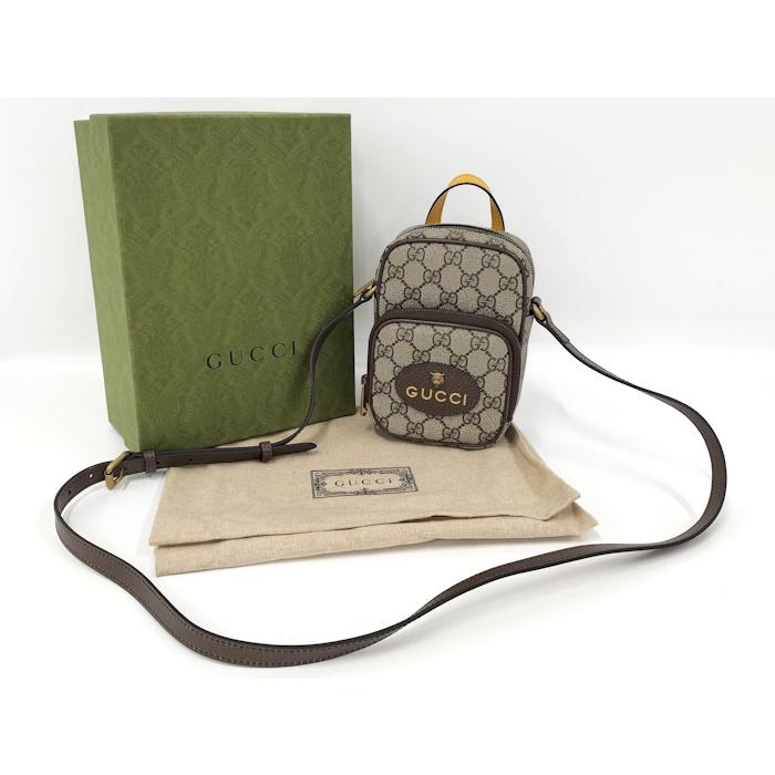 リ*ン様 GUCCI グッチ ネオヴィンテージ ショルダー 658556 GGス GUCCI（グッチ） ネオヴィンテージ ショルダーバッグ GGスプリーム PVC
