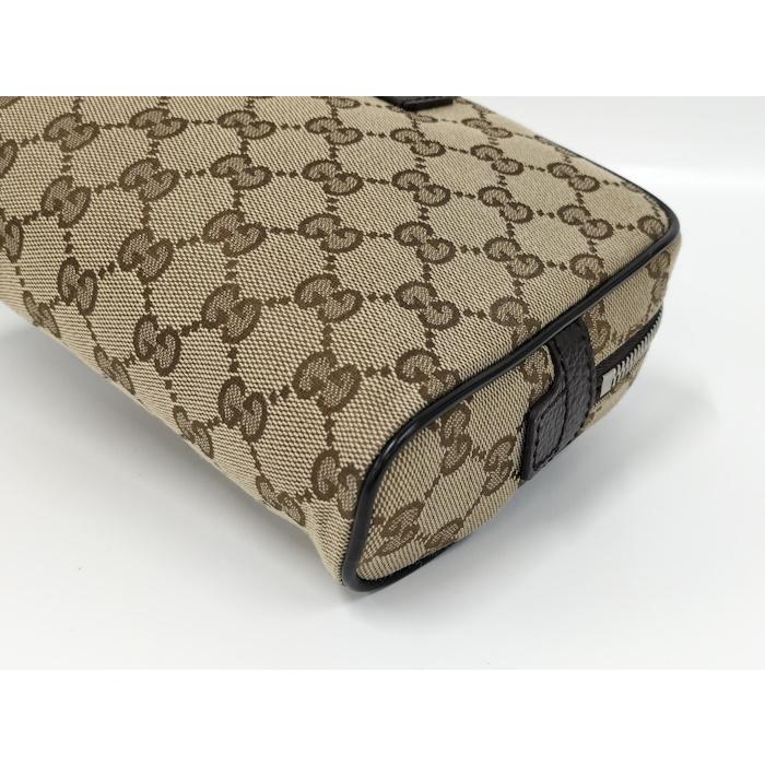 GUCCI（グッチ） ウエストバッグ ボディバッグ GGキャンバス ブラウン