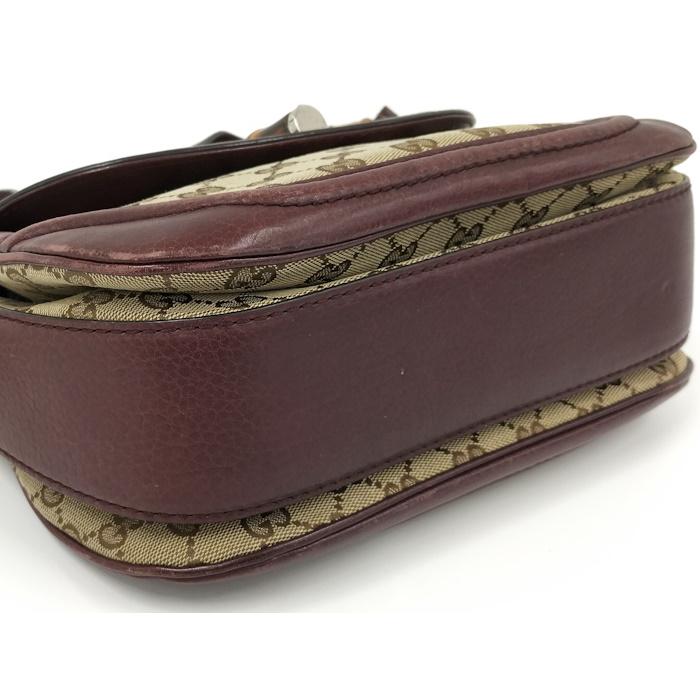 GUCCI（グッチ） GUCCI 2WAYショルダーバッグ バンブー GGキャンバス
