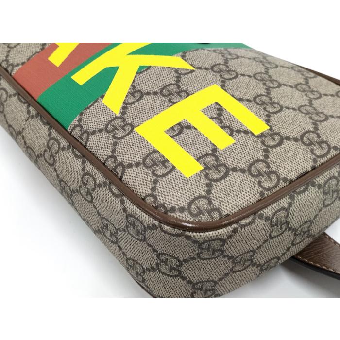 GUCCI（グッチ） ウエストバッグ FAKE NOT GGスプリーム レザー