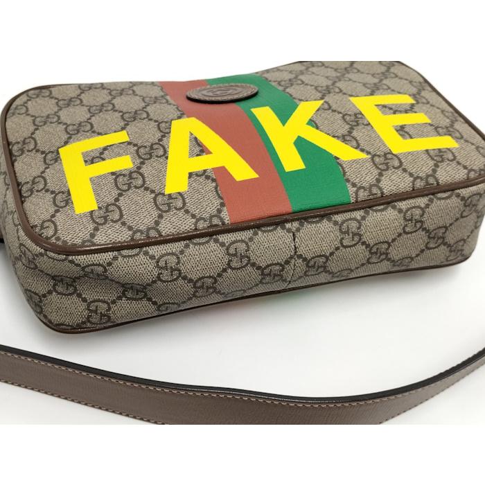 GUCCI（グッチ） ウエストバッグ FAKE NOT GGスプリーム レザー