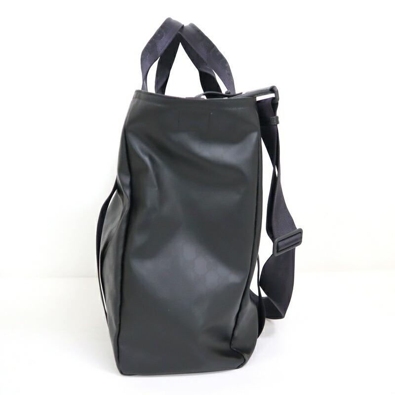 GUCCI グッチ 2WAYトートバッグ マットクリスタルGGキャンバス ブラック 779816_2