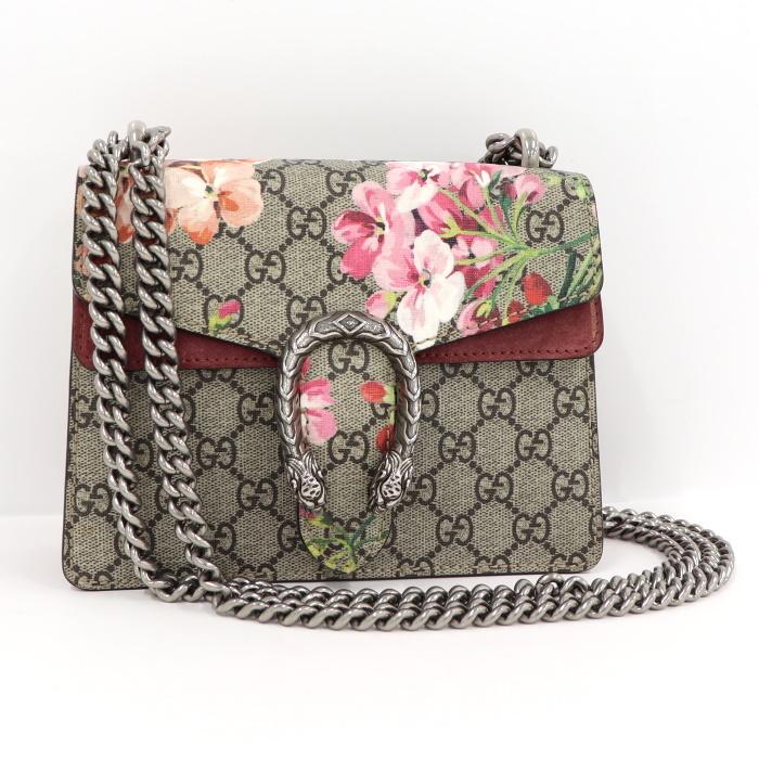 GUCCI】デュオニュソスGG スプリーム ブルームショルダーバッグ