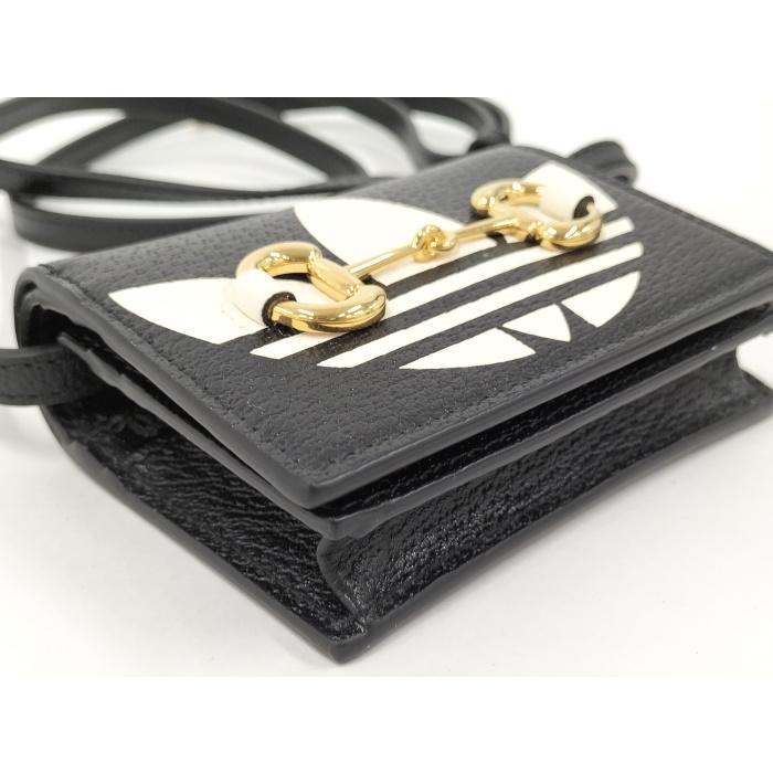 GUCCI 【中古】GUCCI ショルダーウォレット アディダスコラボ