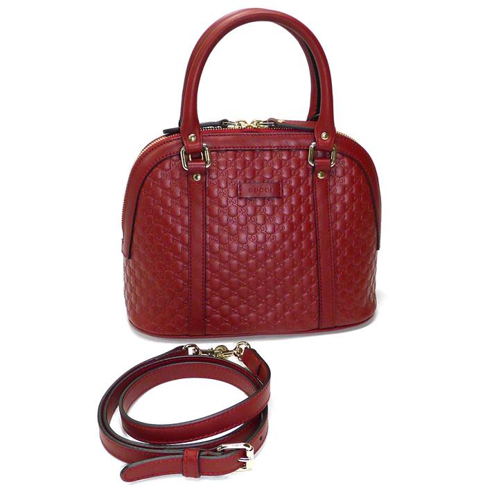 マイクログッチシマレザー 2WAY ハンドバッグショルダー グッチ(GUCCI)グッチ マイクログッチシマ 2wayショルダー 2way