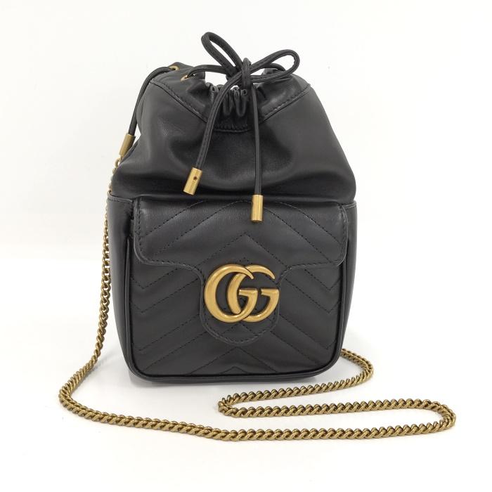 GUCCI（グッチ） GUCCI GGマーモント キルティング ミニ