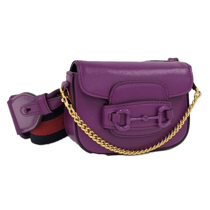 GUCCI 1955 2WAYショルダーバッグ レザー パープル 726863 : JJ GUCCI 1955 2WAYショルダーバッグ レザー パープル 726863 : JJ
