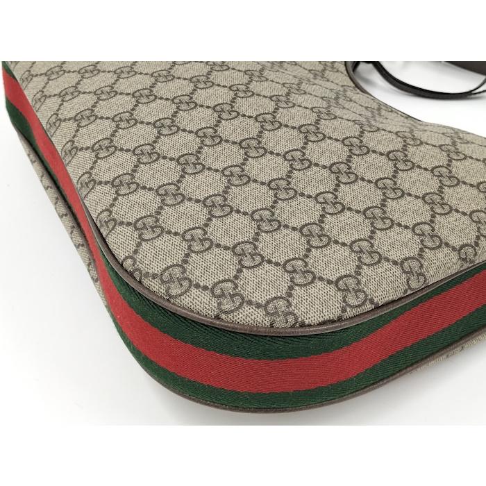 GUCCI ショルダーバッグ アタッシェ ミディアム GGスプリーム レザー  