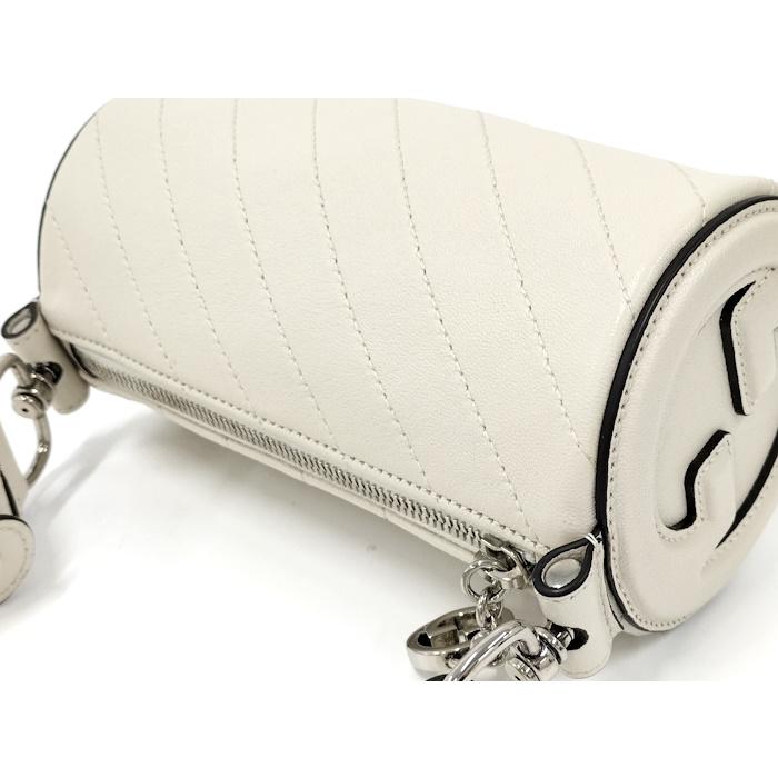 GUCCI ブロンディ ミニ ショルダーバッグ レザー ホワイト 760170 GUCCI（グッチ） ブロンディ ミニ ショルダーバッグ レザー ホワイト