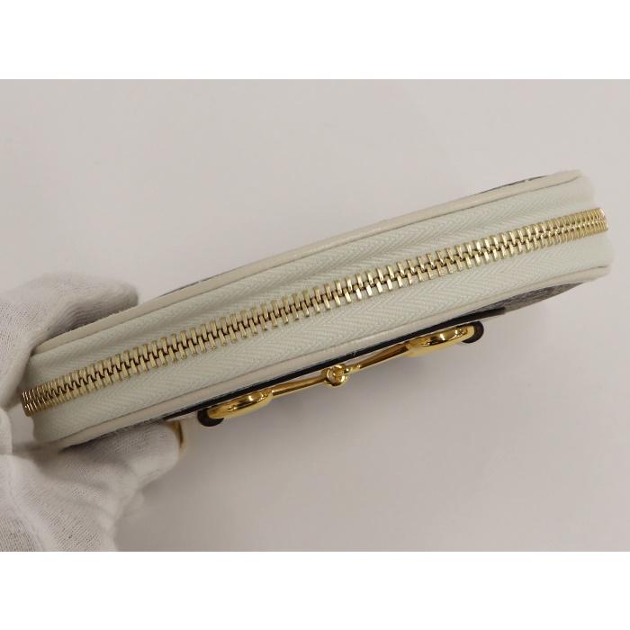 GUCCI 【中古】グッチ コインケース ホースビット GGスプリーム PVC  