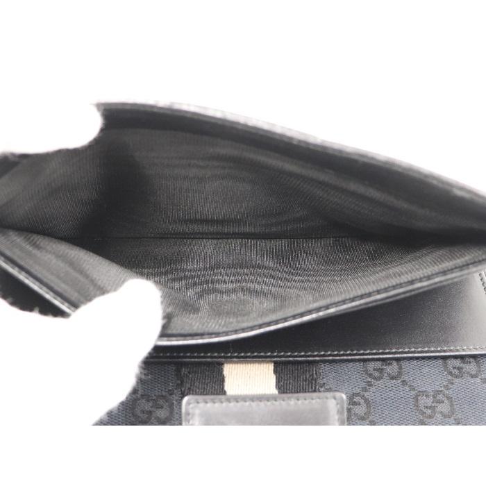 中古】 グッチ 長財布 035.0416.2180 ウェブライン GGキャンバス