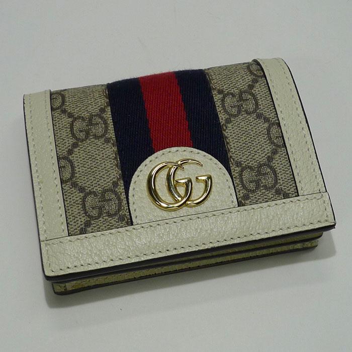 GUCCIオフィディア GGスプリーム コンパクト財布