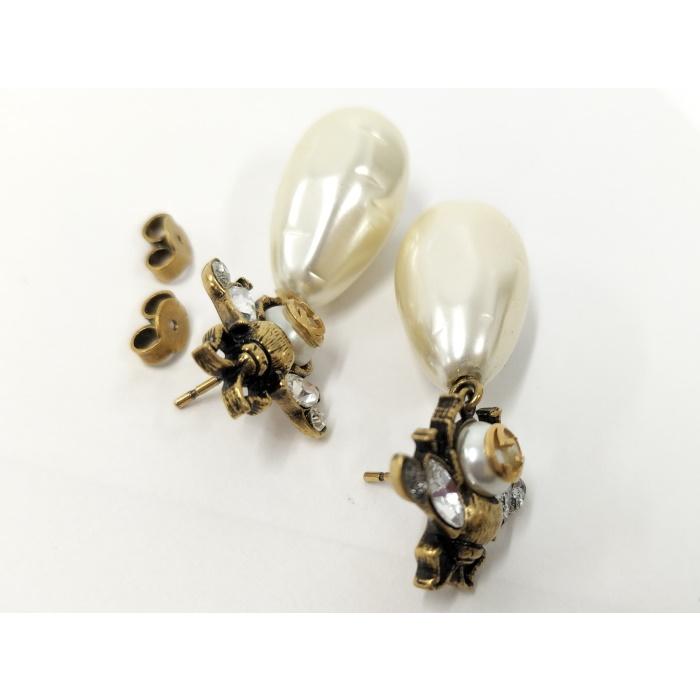 GUCCI 【中古】GUCCI ピアス ビー 蜂 インターロッキングG GUCCI 【中古】GUCCI ピアス ビー 蜂 インターロッキングG