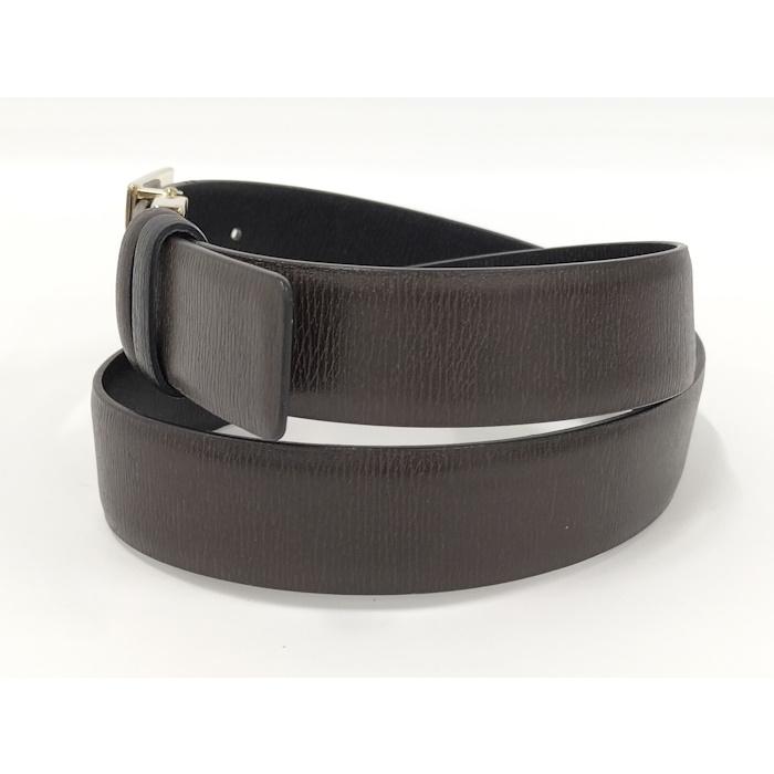 GUCCI GCCI ベルト Gバックル ロゴ レザー ブラック ブラウン