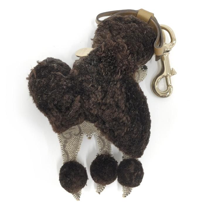 CHANEL 【中古】GUCCI GGスプリーム グッチョリ プードル 犬型 