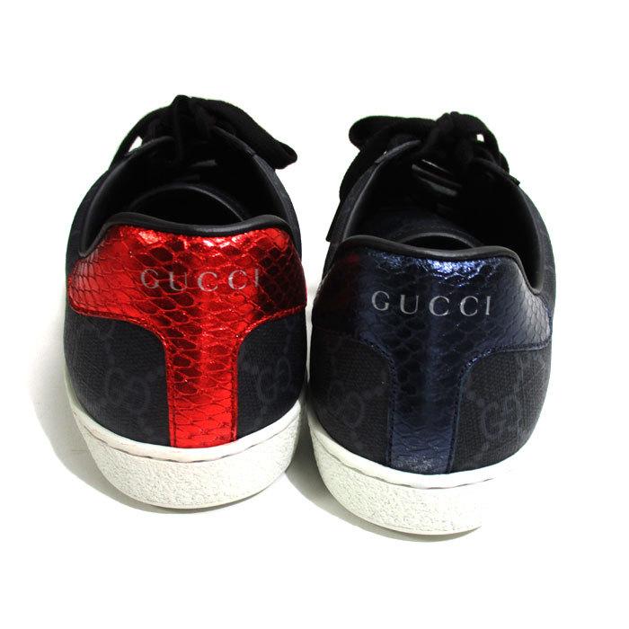 ほぼ新品♪グッチ GGスプリーム メンズスニーカー 429445 7(約26 GUCCI グッチ Gucci スニーカー エース メンズ シューズ 429445