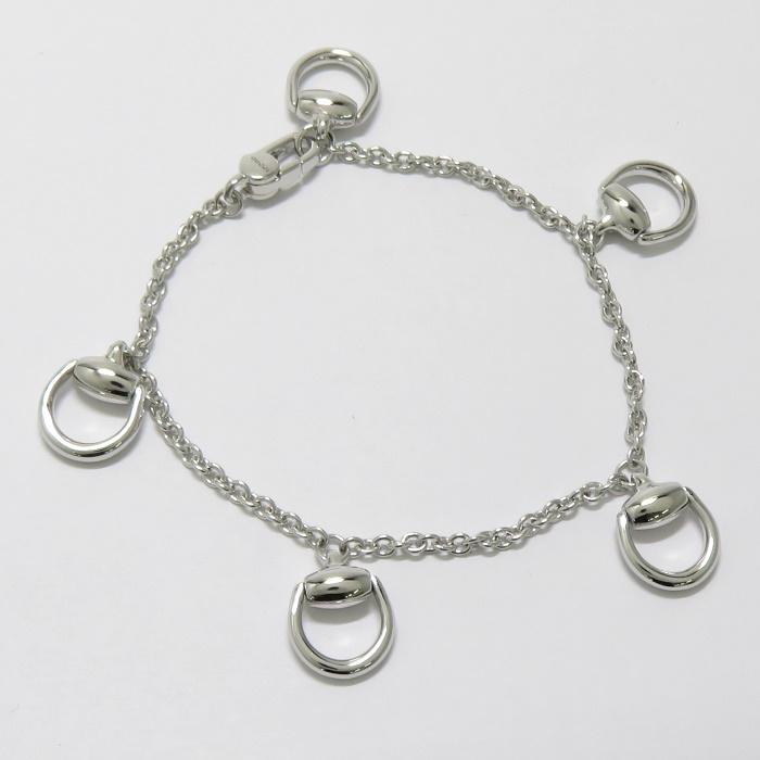 GUCCI 【中古】GUCCI ホースビット ブレスレット 750WG K18WG GUCCI 【中古】GUCCI ホースビット ブレスレット 750WG K18WG