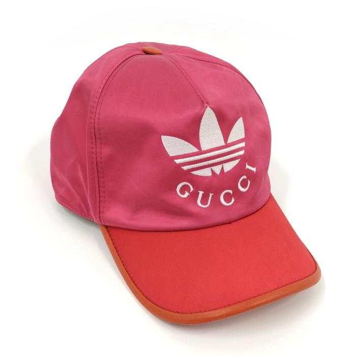 GUCCI ベースボールキャップ キャンバス アディダスコラボ GUCCI ベースボールキャップ キャンバス アディダスコラボ