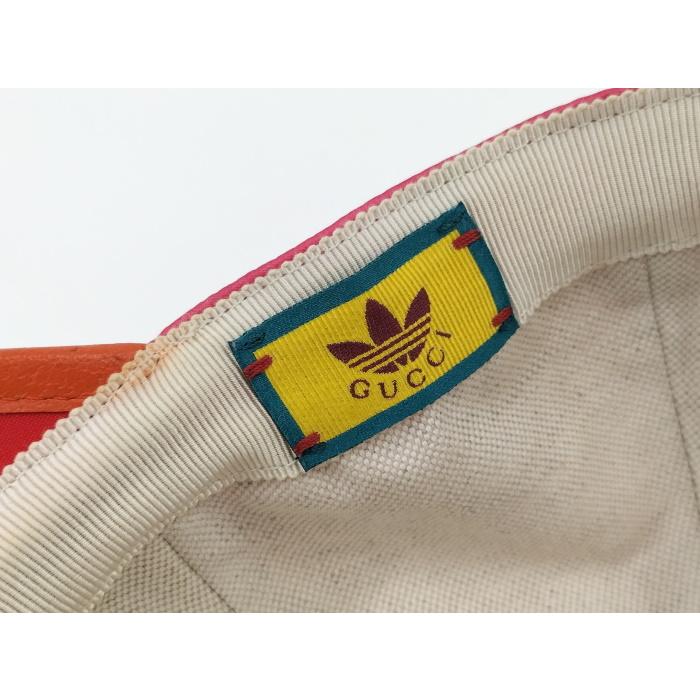 GUCCI ベースボールキャップ キャンバス アディダスコラボ GUCCI ベースボールキャップ キャンバス アディダスコラボ