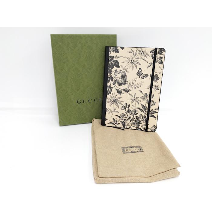 GUCCI（グッチ） バーバーリウム ラージ ノートブック ノート メモ帳 