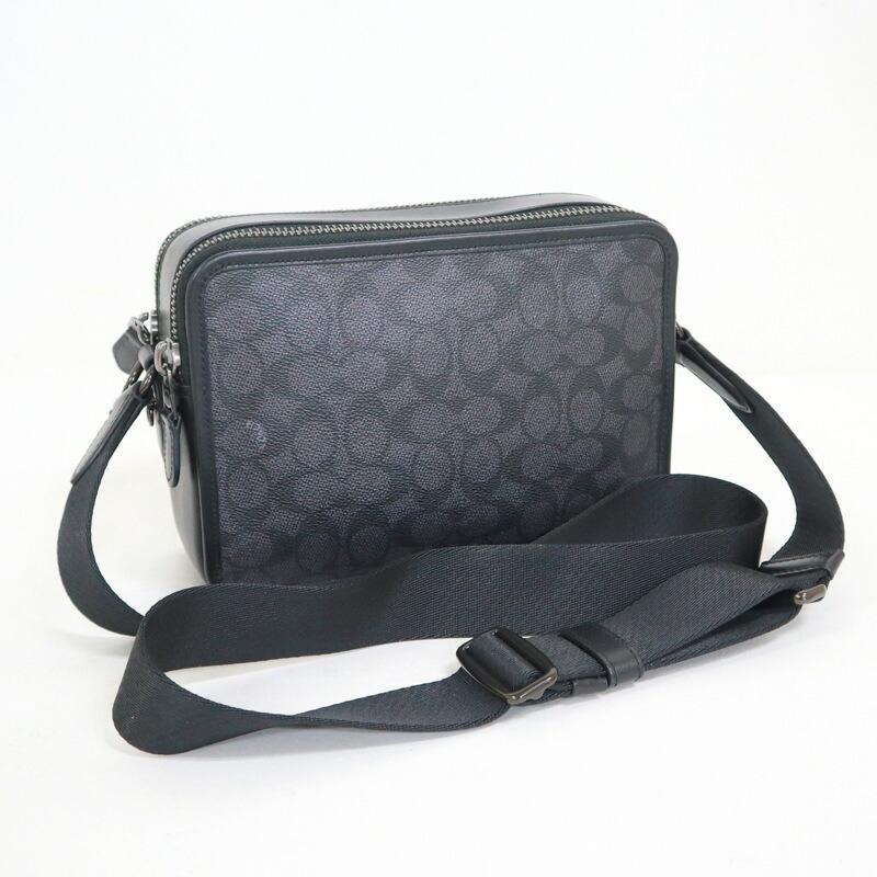 COACH コーチ クロスボディ・ショルダーバッグ シグネチャー ブラック