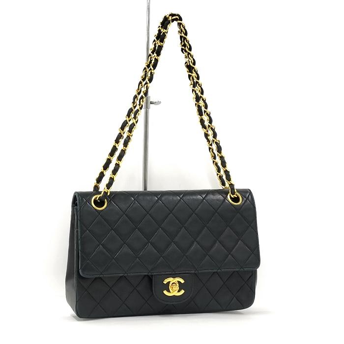 CHANEL 【中古】CHANEL マトラッセ25 チェーンショルダーバッグ W 