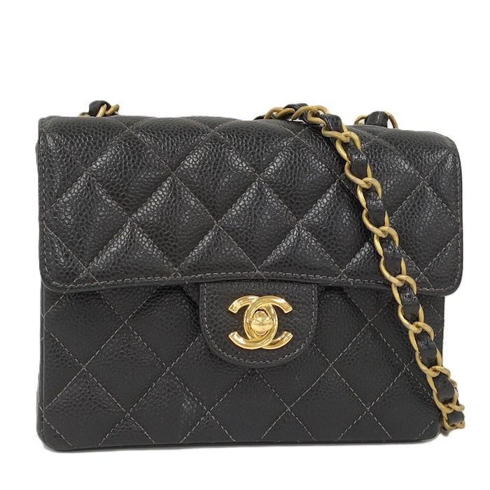 CHANEL マトラッセ17 チェーンバッグ キャビアスキン AO1115 : JJ  