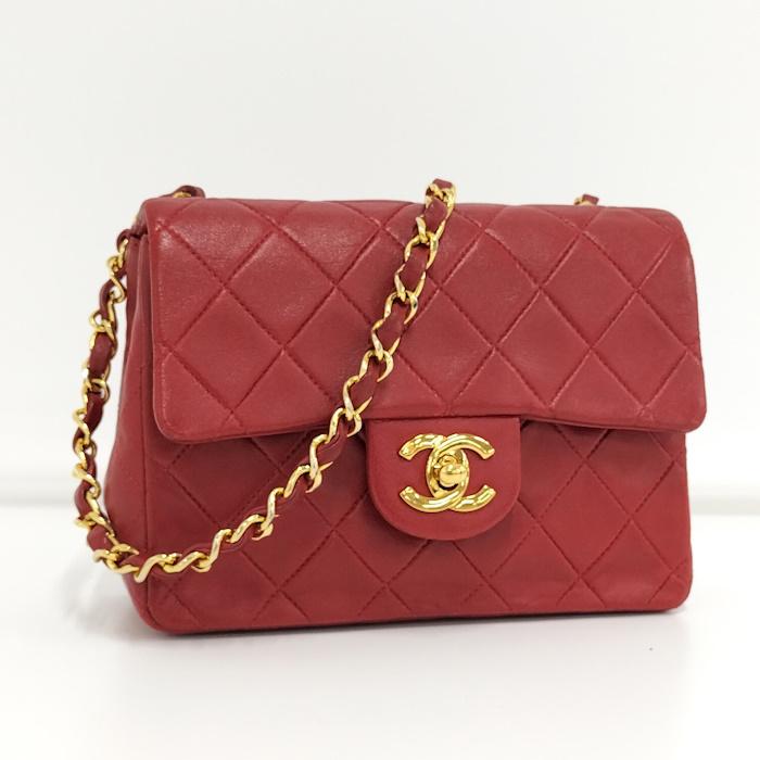 CHANEL（シャネル） ミニマトラッセ チェーンショルダーバッグ ココ 