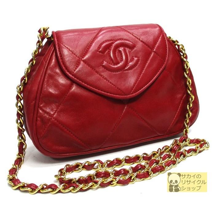 超爆安 ミニバッグ ショルダーバッグ シングルチェーン シャネル Chanel 送料無料 ポーチ 斜め掛けポシェット マトラッセ レッド ゴールド金具 ラムスキン バッグ Mail Voysus Com