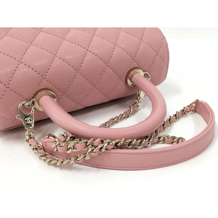 CHANEL ショルダーバッグ ハンドバッグ ココハンドル XS キャビア
