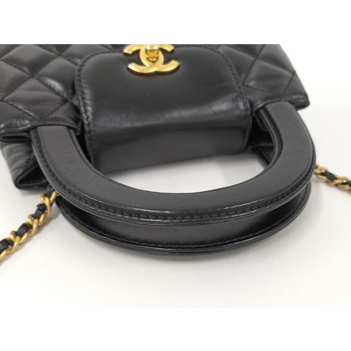CHANEL 2WAY ミニ チェーン ショルダーバッグ トップハンドル CHANEL 2WAY ミニ チェーン ショルダーバッグ トップハンドル