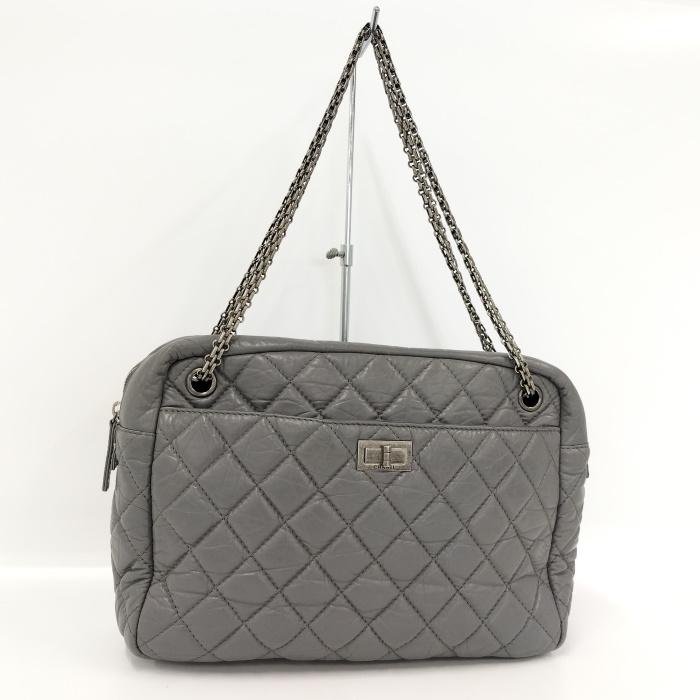 CHANEL チェーンショルダーバッグ マトラッセ 2.55 マドモアゼル  